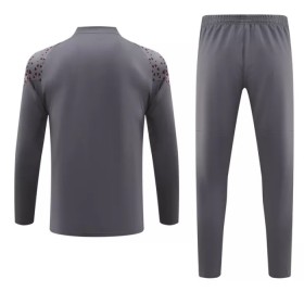 Manchester City Trainings Sweatshirt Quarter-Zip 2023-24 Grå